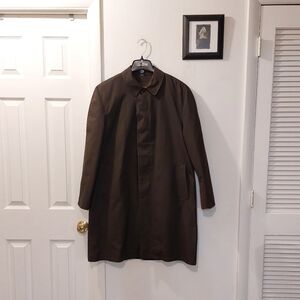 Vintage Dark Brown Trench Coat
